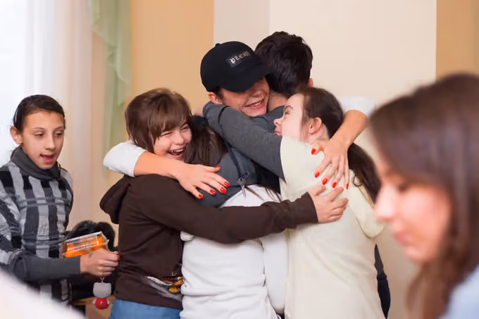 Виїзди до дитячих будинків по всій Україні